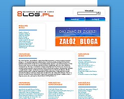 system blogów 8log.pl - strona główna